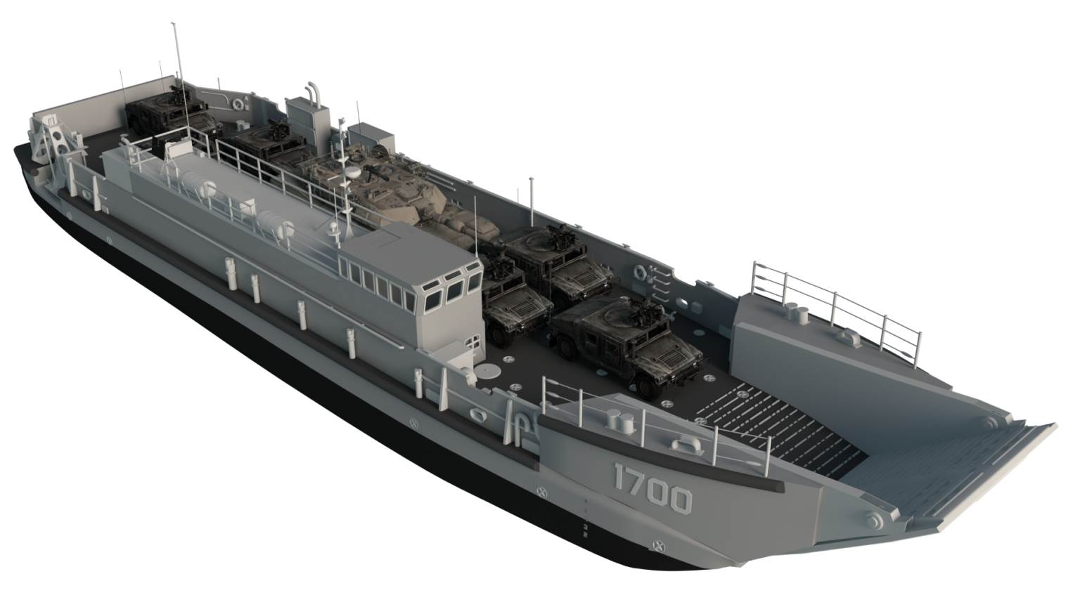45 METER LANDING CRAFT UTILITY Swiftships